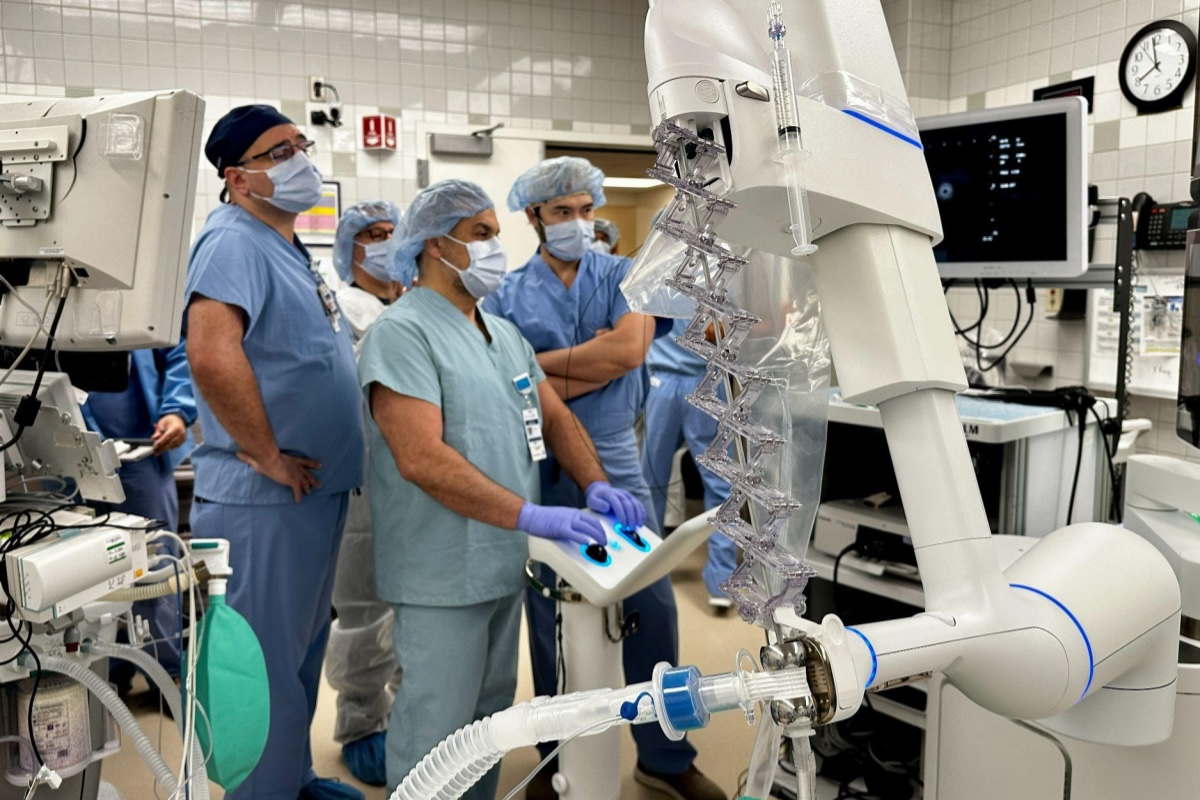 Adventist Health Glendale Marks Milestone with First Robotic Bronchoscopy Procedure
