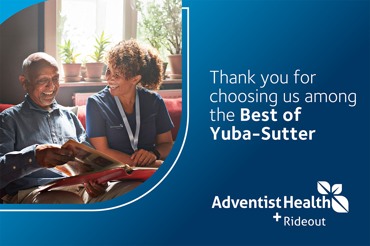 Adventist Health and Rideout Named Among Best of Yuba-Sutter