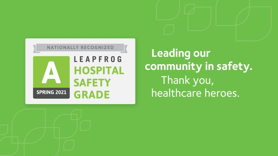 Adventist Health Ukiah Valley receives “A” safety rating for the fifth time