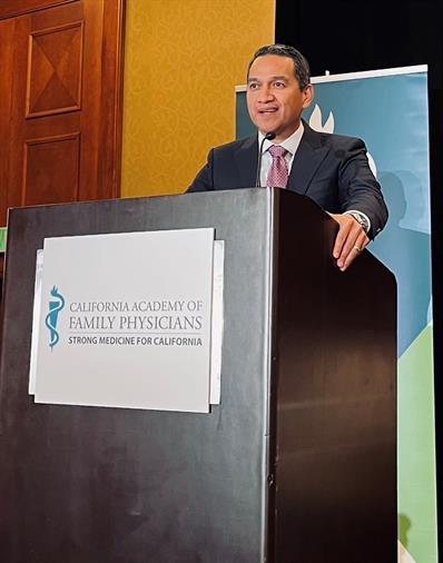 Raul Ayala, MD, MCHM, Adventist Health physician, installed as CAFP President