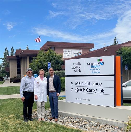 Visalia Medical Clinic, Adventist Health Partner to Expand Options for Patients