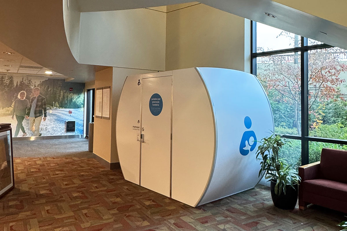 Adventist Health Portland Installs Mamava Pod to Support Breastfeeding Mothers