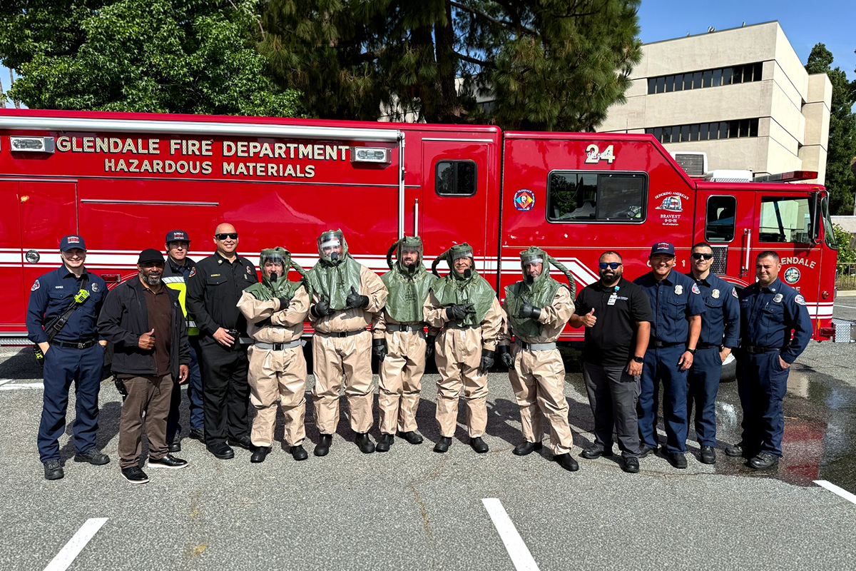 When Minutes Matter: Glendale Hosts Regional Decontamination Drill 