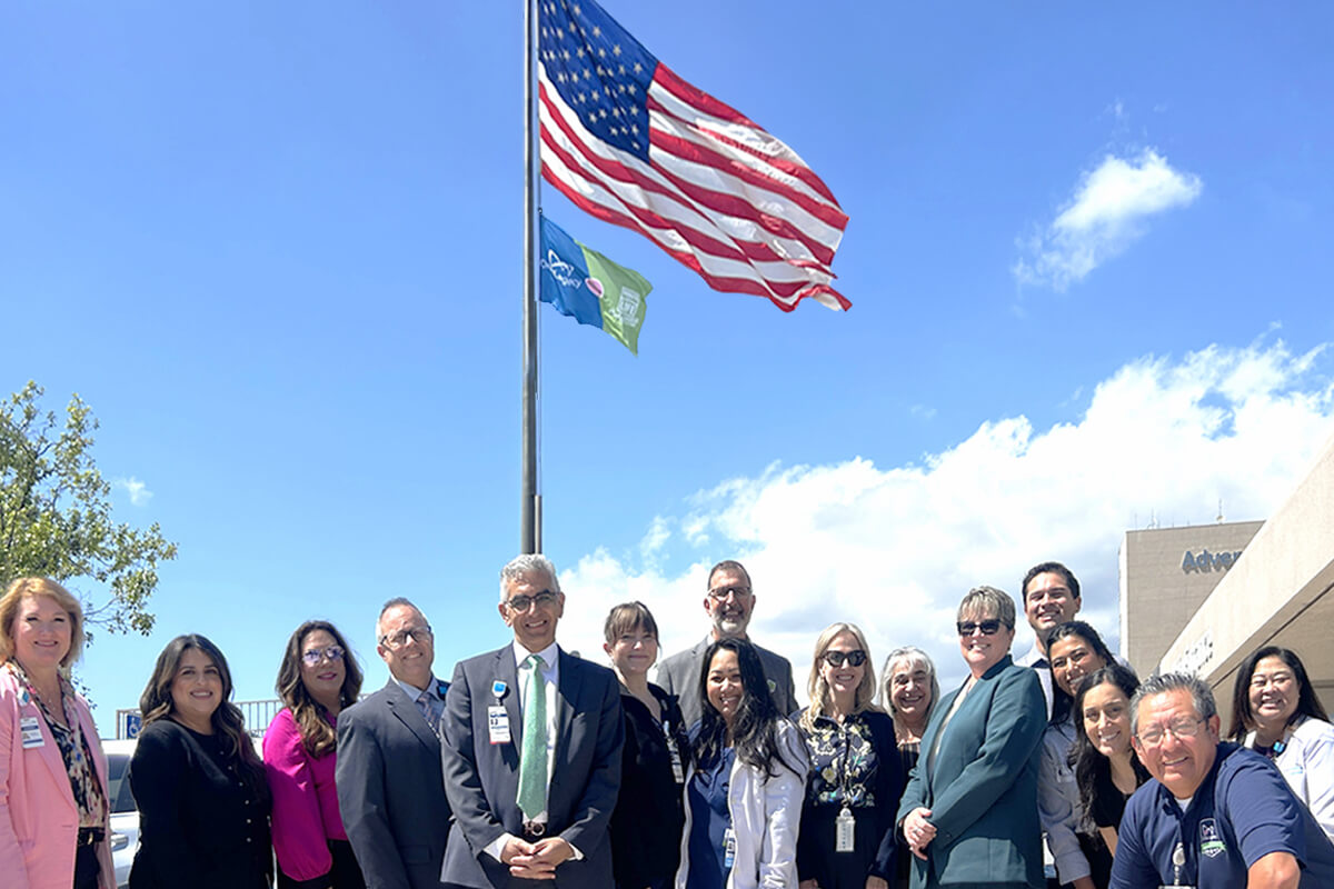 Donate Life Month Flag Raising Ceremony Honors Organ Donors and Transplant Recipients